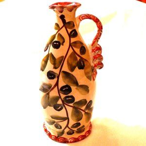 *** ITALICA ARS ~ Vase / Pitcher *** Hand Painted in ITALY